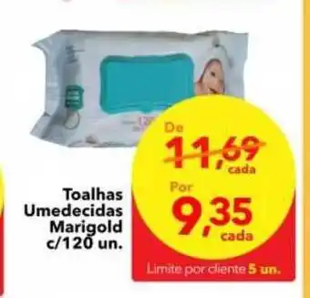 Lopes Supermercados Toalhas Umedecidas Marigold oferta