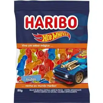 Supermercado Taquaral Bala haribo hotwheels 80g oferta