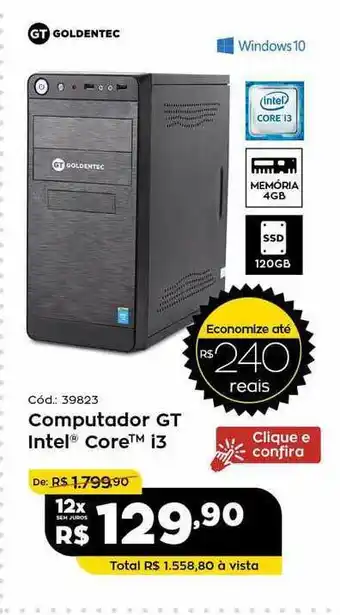 Ibyte Computador Gt Intel Core I3 oferta
