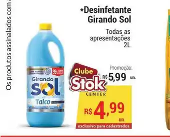 Stok Center Desinfetante Girando Sol 2L oferta