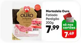 Zaffari Mortadela Ouro Fatiado Perdigão 200g oferta