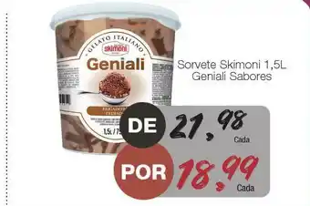 Sorvete Skimoni Geniali Sabores 1.5L