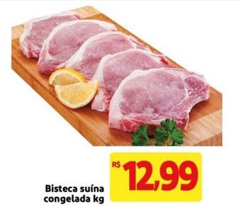 Extra Supermercado Bisteca Suina Congelada 1kg oferta