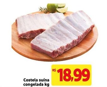 Extra Supermercado Costela Suina Congelada 1kg oferta
