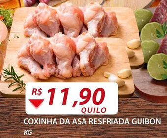 Assaí Atacadista Coxinha da asa Resfriada Guibon 1kg oferta