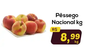 Semar Supermercado Pessego Nacional 1kg oferta