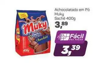 Achocolatado Em Pó Muky 400g