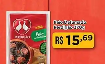 Negreiros Paio Defumado Perdigão 370g oferta