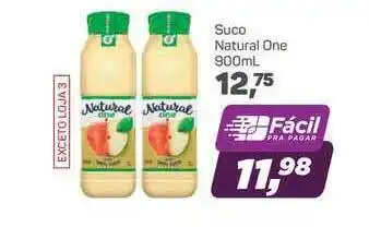 Supermercados São Vicente Suco Natural One 900ml oferta