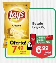 Supermercados Princesa Batata lay's 80g oferta