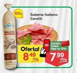 Supermercados Princesa Salame italiano ceratti 100g oferta