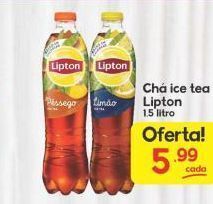 Supermercados Princesa Chá ice tea lipton 1.5l oferta