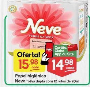 Supermercados Princesa Papel higiênico neve oferta