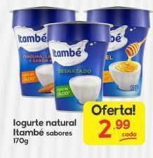 Supermercados Princesa Iogurte natural itambé 170g oferta