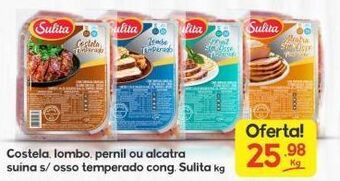 Costela, lombo, pernil ou alcatra suina sulita kg