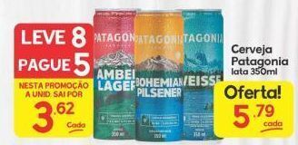 Supermercados Princesa Cerveja patagonia 350ml oferta