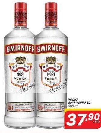 GBarbosa Vodka smirnoff red 998ml oferta