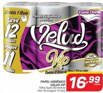 GBarbosa Papel higiênico velud vip oferta