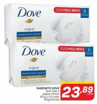 GBarbosa Sabonete dove 90g 6un oferta