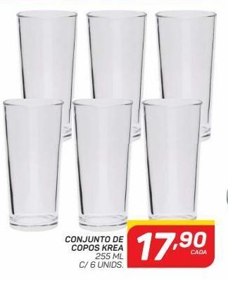 GBarbosa Conjunto de copos krea oferta