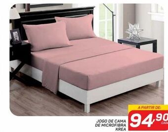 GBarbosa Jogo de cama de microfibra krea oferta