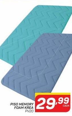 GBarbosa Piso memory foam krea oferta