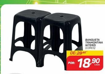Banqueta tramontina niterói