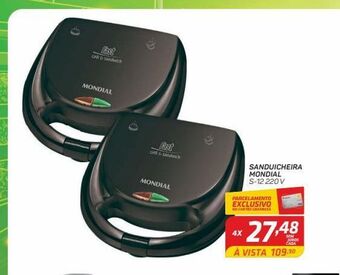 GBarbosa Sanduicheira mondial oferta
