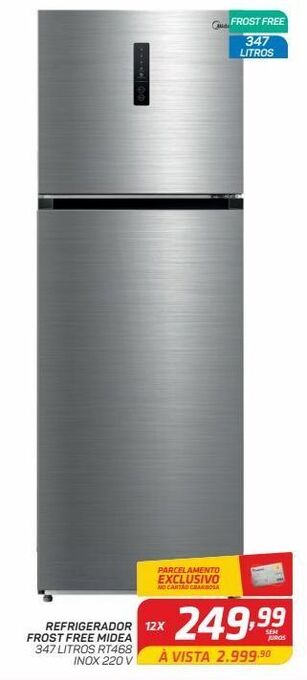 GBarbosa Refrigerador frost free midea oferta