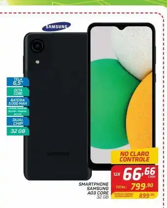 GBarbosa Smartphone samsung a03 core oferta