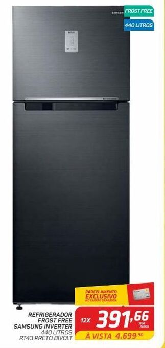 GBarbosa Refrigerador frost free samsung inverter oferta