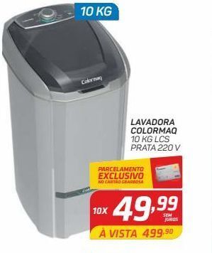 GBarbosa Lavadora colormaq oferta