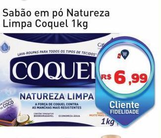 Sabão em pó naturaleza