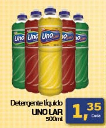 Detergente Liquido Uno Lar 500ml
