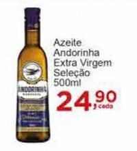 Rossi Supermercado Azeite Andorinha Extra Virgem Selecao 500ml oferta
