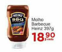 Rossi Supermercado Molho Barbecue Heinz 397g oferta