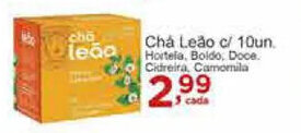 Rossi Supermercado Cha Leao c/ 10un. oferta
