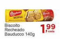 Rossi Supermercado Biscoito Recheado Bauducco 140g oferta