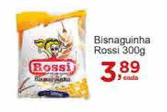 Rossi Supermercado Bisnaguinha Rossi 300g oferta