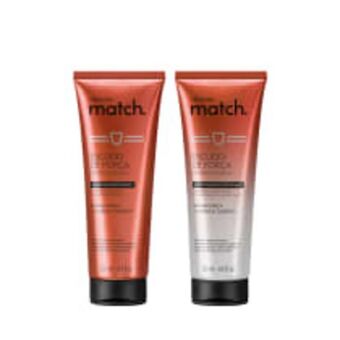 O Boticário Combo match força: shampoo, 250 ml + condicionador, 250 ml oferta