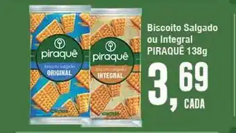 Rede Economia Biscoito Salgado Ou Integral Piraquê 138g oferta