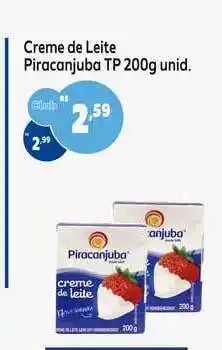 GoodBom Creme De Leite Piracanjuba 200g oferta