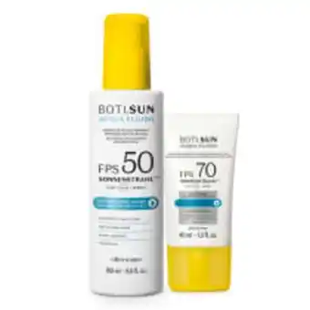O Boticário Combo boti.sun: spray protetor solar fps 50 180ml + protetor solar facial fps 70 40ml oferta