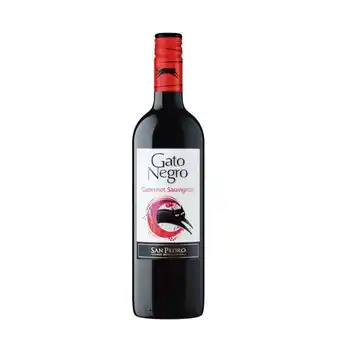 Supper Rissul Vinho gato negro cabernet sauvignon chileno 750ml oferta