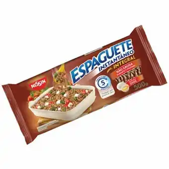 Espaguete instantâneo 5 minutos nissin 500g