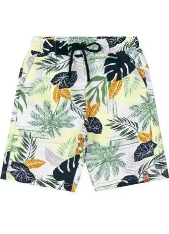 Posthaus Carinhoso - bermuda verde comfort tropical menino oferta