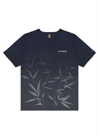 Posthaus Rovitex - camiseta masculina estampada azul oferta