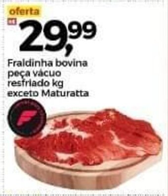 Frangolândia Fraldinha bovina peca vacuo resfriada 1kg exceto Maturatta oferta
