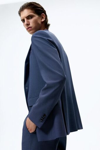 ZARA Blazer de terno com textura oferta