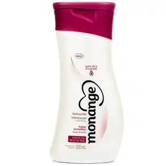 Supermercado Precito Hidratante monange frutas vermelhas desejo de amar embalagem 200ml oferta